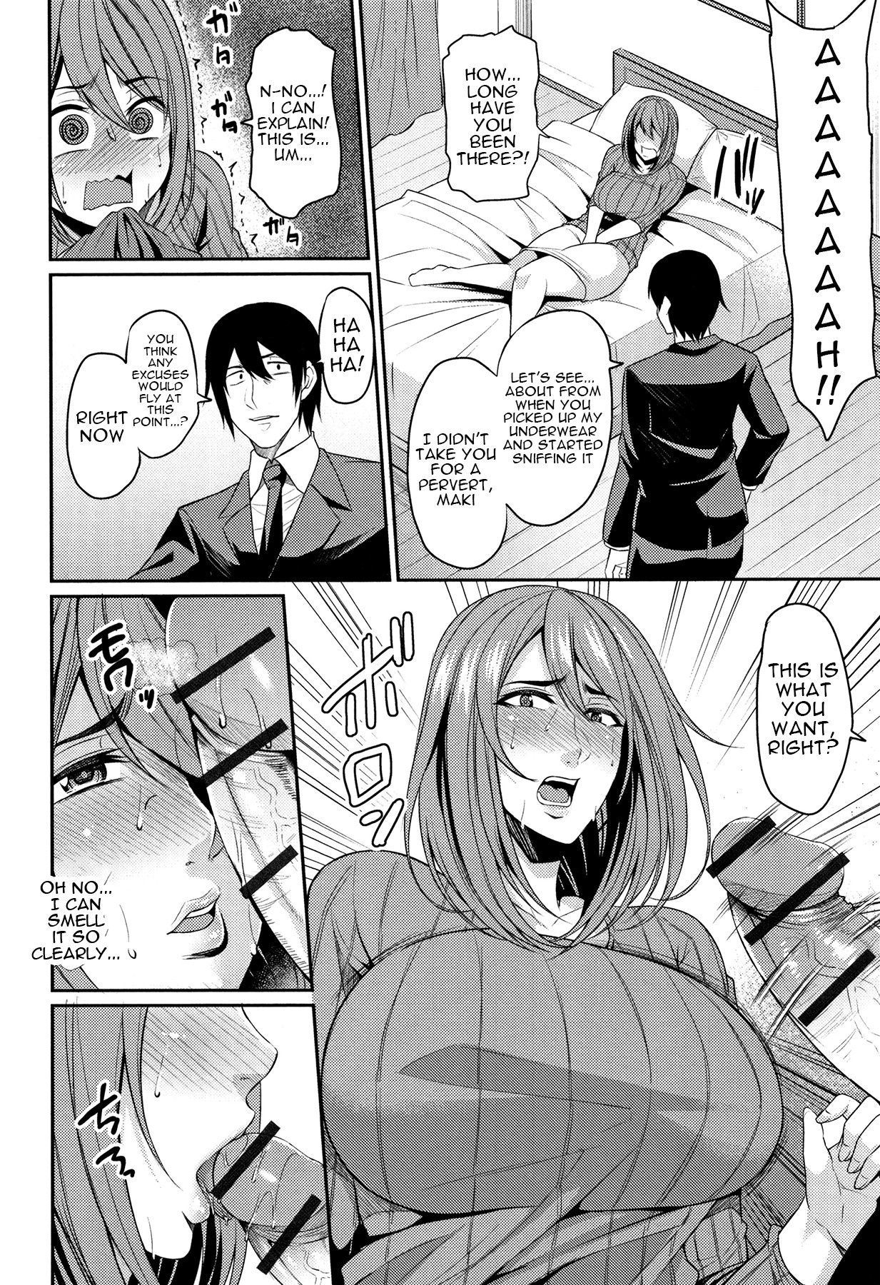 Hentai Manga Comic-Wife Breast Temptation-Chapter 3-6